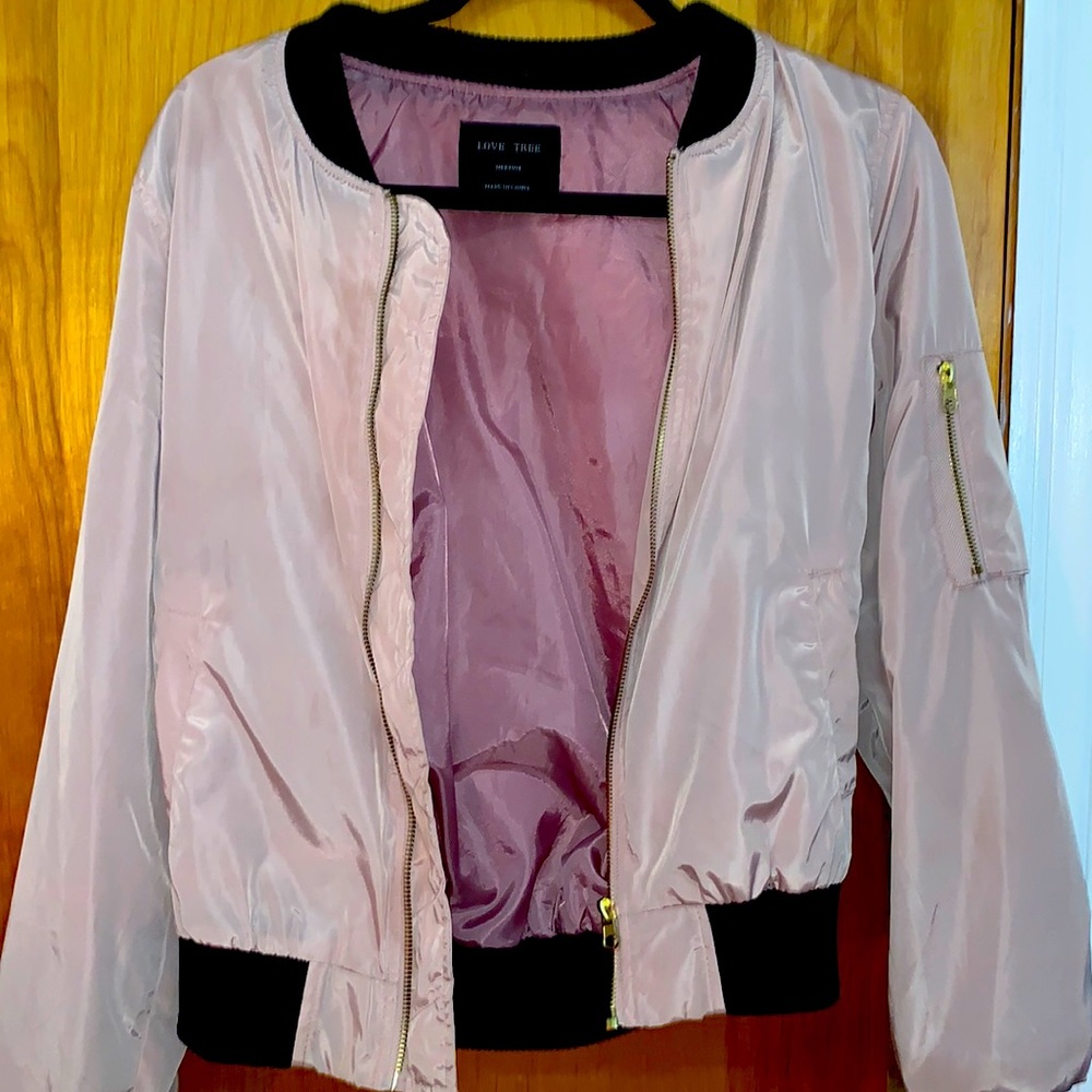 Love tree size medium flight jacket